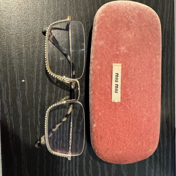 Miu Miu Silver Frame